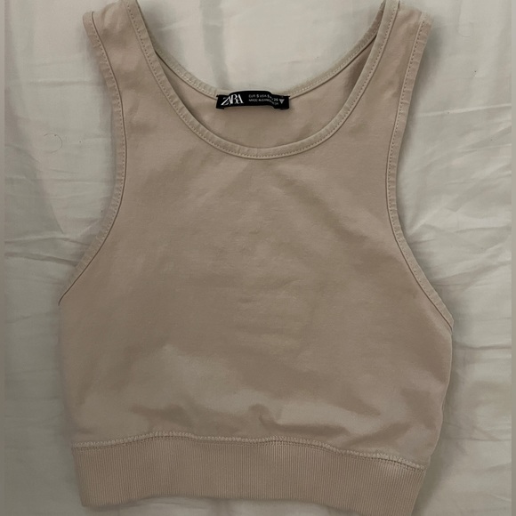 Zara Tops Zara Ribbed Tank Top Poshmark